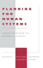 Cover of 'Planning for Human Systems' by Jean-Marc Choukroun and Roberta M. Snow 