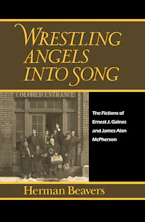 Cover of 'Wrestling Angels Into Song' 