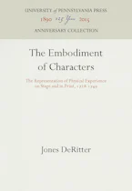 Cover of 'The Embodiment of Characters' by Jones DeRitter 