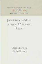 Cover of 'Jean Toomer and the Terrors of American History' by Charles Scruggs and Lee VanDemarr 