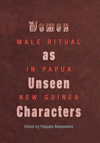 Cover of 'Women As Unseen Characters' by Pascale Bonnemère 