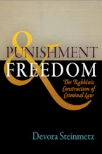 Cover of 'Punishment and Freedom' by Devora Steinmetz 