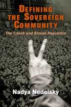 Cover of 'Defining the Sovereign Community' by Nadya Nedelsky 