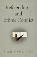 Cover of 'Referendums and Ethnic Conflict' 