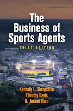 Cover of 'The Business of Sports Agents' 