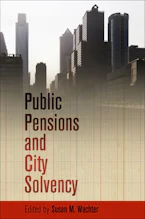 Cover of 'Public Pensions and City Solvency' 