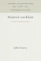 Cover of 'Heinrich Von Kleist' 