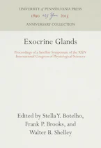 Cover of 'Exocrine Glands' by Stella Y. Botelho, Frank P. Brooks and Walter B. Shelley 
