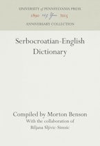 Serbocroatian-English Dictionary Serbocroatian-English Dictionary