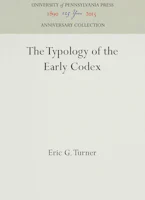 Cover of 'The Typology of the Early Codex' 