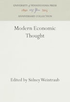 Modern Economic Thought Modern Economic Thought