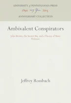 Cover of 'Ambivalent Conspirators' by Jeffrey Rossbach 