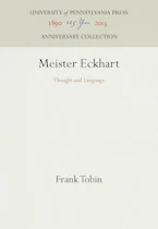 Cover of 'Meister Eckhart' by Frank Tobin 