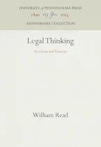 Cover of 'Legal Thinking' by William Read 