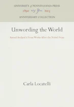Cover of 'Unwording the World' by Carla Locatelli 