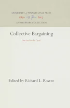 Cover of 'Collective Bargaining' by Richard L. Rowan 