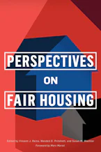 Cover of 'Perspectives on Fair Housing' by Vincent J. Reina, Wendell E. Pritchett and Susan M. Wachter 