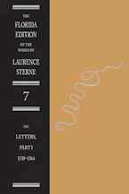 Cover of 'The Letters of Laurence Sterne Pt. 1; 1739-1764' 