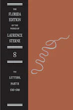 Cover of 'The Letters of Laurence Sterne Pt. 2; 1765-1768' 