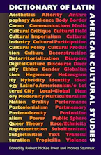 Cover of 'Dictionary of Latin American Cultural Studies' 