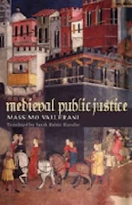 Cover of 'Medieval Public Justice' 