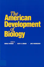 Cover of 'The American Development of Biology' 