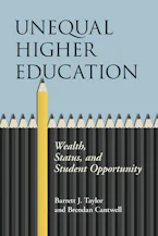 Cover of 'Unequal Higher Education' 