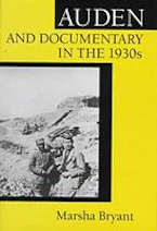 Cover of 'Auden and Documentary in the 1930s' 