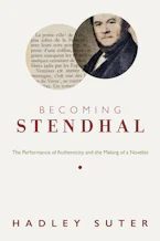 Cover of 'Becoming Stendhal' 
