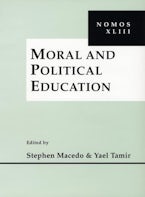 Moral and Political Education