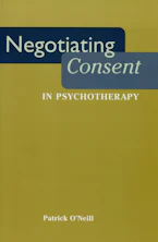 Cover of 'Negotiating Consent in Psychotherapy' 