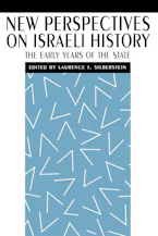 Cover of 'New Perspectives on Israeli History' 