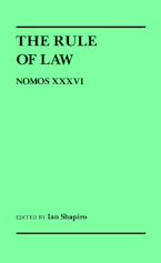 Cover of 'The Rule of Law' 