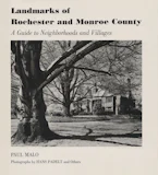 Cover of 'Landmarks of Rochester and Monroe County' by Paul Malo 