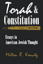 Torah and Constitution Torah and Constitution