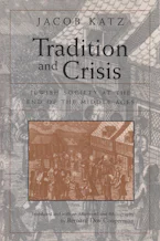 Cover of 'Tradition and Crisis' by Jacob Katz 
