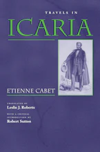Cover of 'Travels in Icaria' by Etienne Cabet 