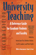 Cover of 'University Teaching' by Stacey Lane Tice, Nicholas Jackson, Leo M. Lambert and Peter Englot 