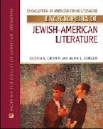 Encyclopedia of Jewish-American Literature Encyclopedia of Jewish-American Literature
