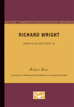 Cover of 'Richard Wright - American Writers 74' 