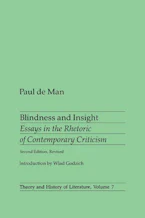 Cover of 'Blindness and Insight' 
