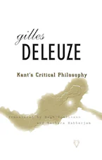 Cover of 'Kants Critical Philosophy' 