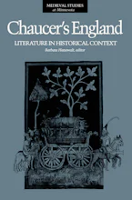 Cover of 'Chaucers England' 