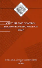 Cover of 'Culture and Control in Counter-Reformation Spain' 