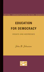 Cover of 'Education for Democracy' 