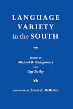 Language Variety in the South Language Variety in the South
