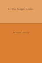 The Indo-European Dialects The Indo-European Dialects