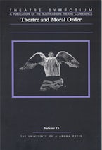Theatre and Moral Order Theatre and Moral Order