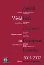 Annual World Bank Conference on Development Economics 2001/2002 Annual World Bank Conference on Development Economics 2001/2002