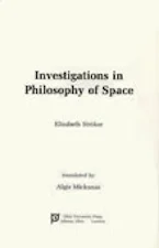 Cover of 'Investigations in Philosophy of Space' 